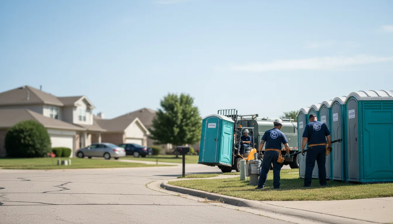 Porta Potty Rental in El Dorado, CA near me